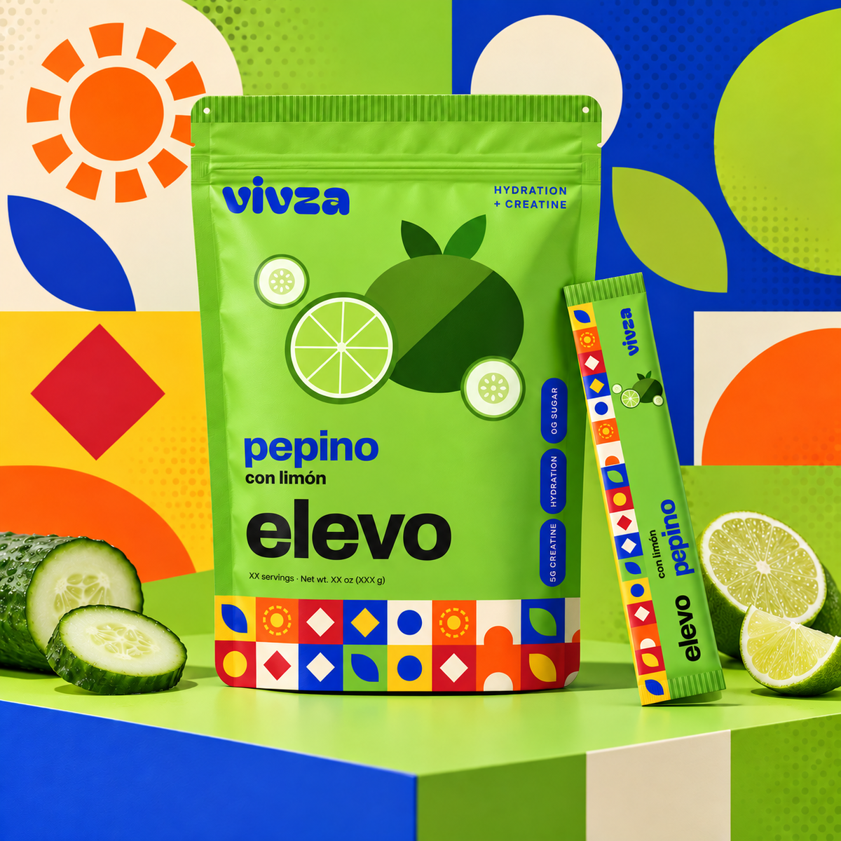 VIVZA Elevo Pepino con Limón