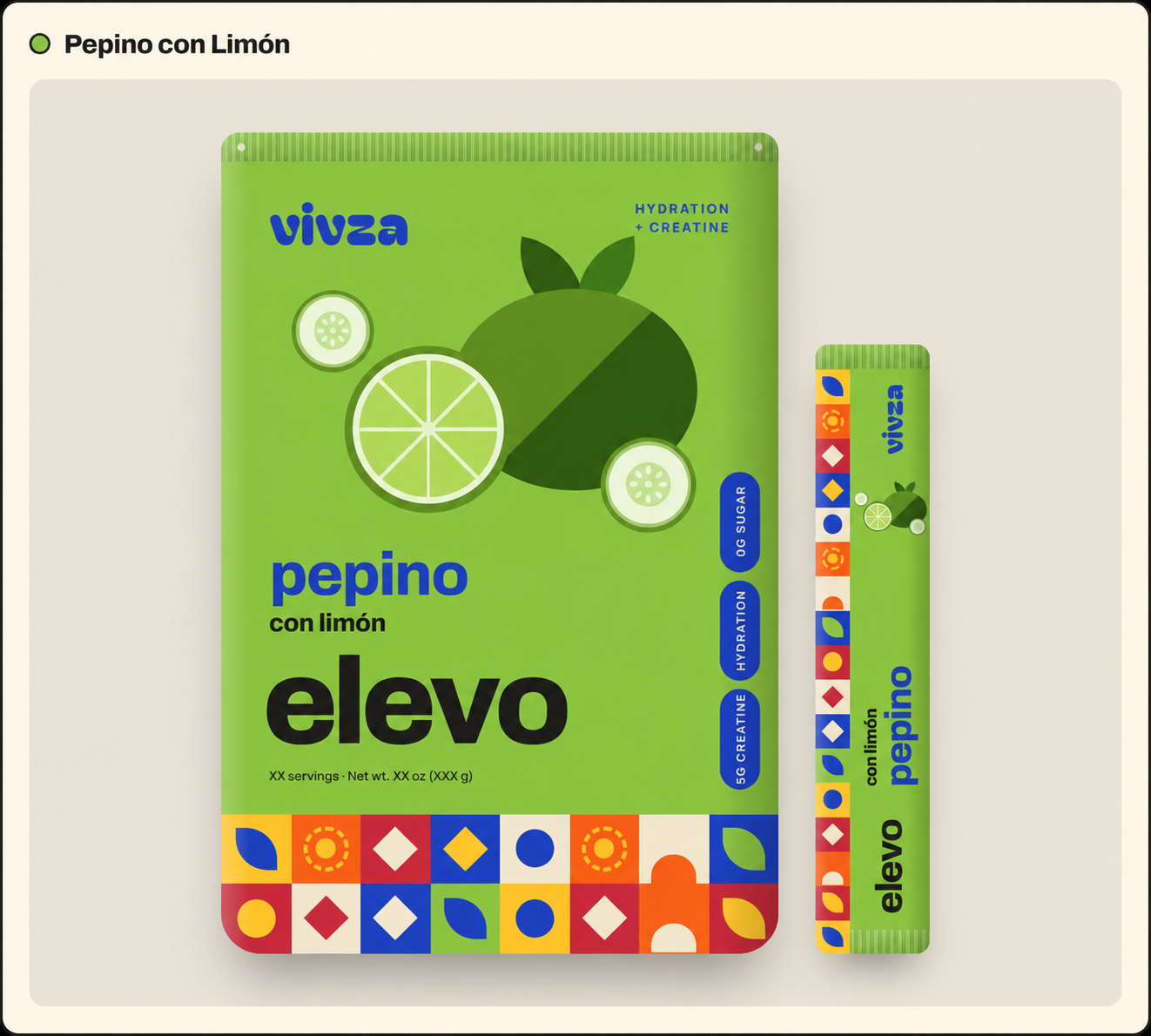 PEPINO CON LIMÓN